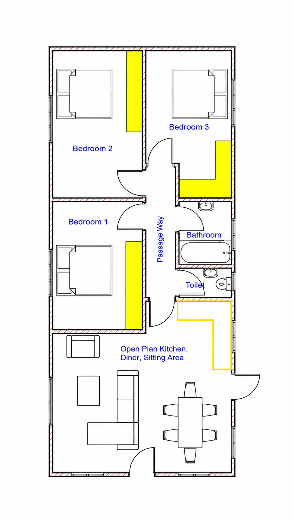 Siyaya Standard floor plan