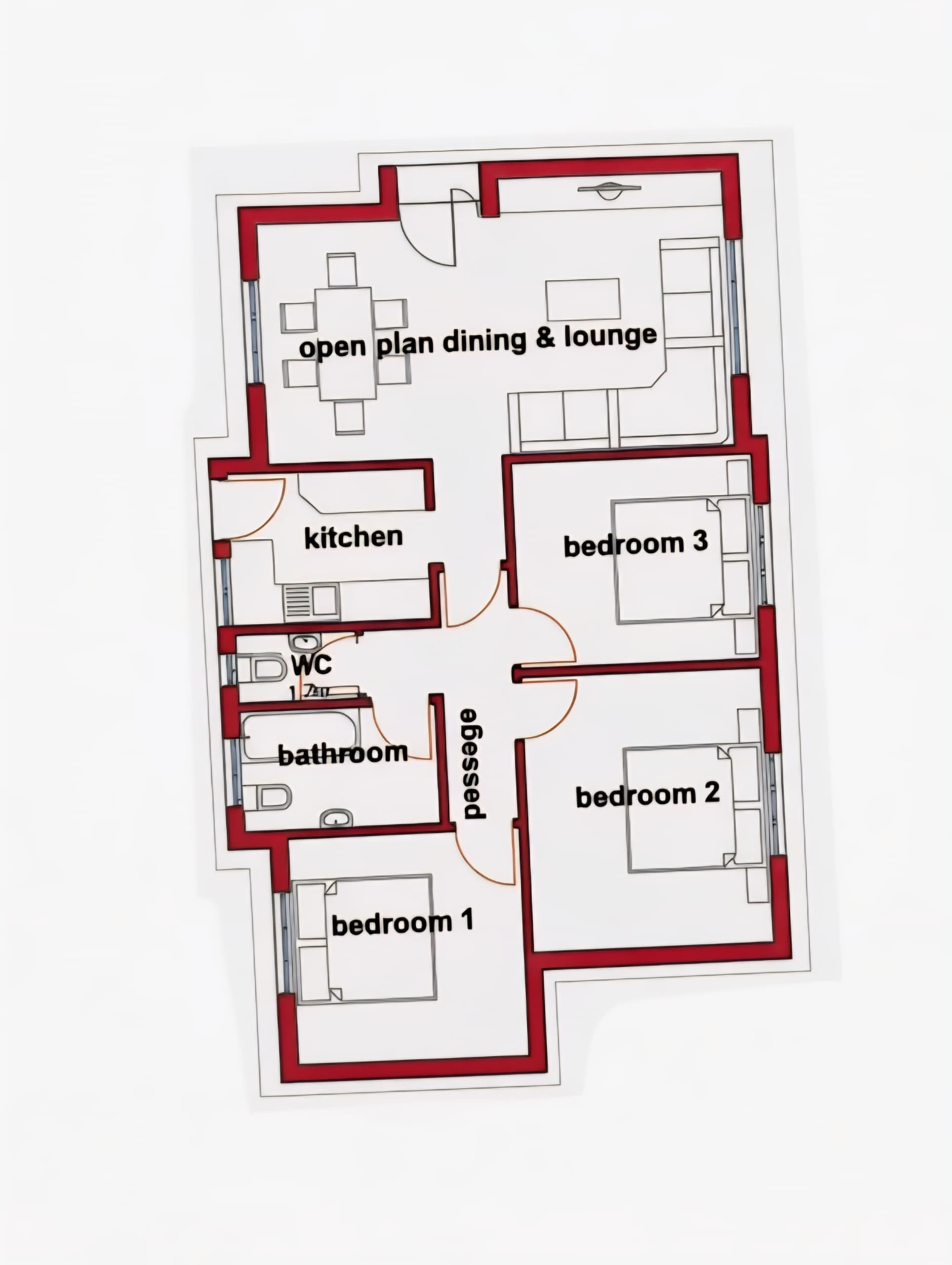 Siyaya Standard floor plan