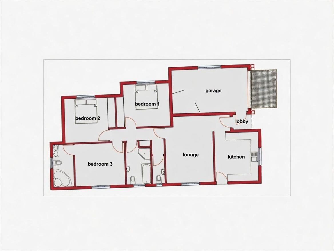 Double Garage 1 floor plan