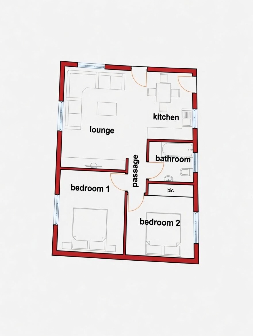 Zama Zama floor plan